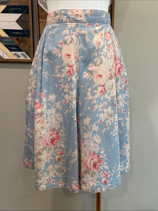 Ralph Lauren Pants - Vintage Ralph Lauren Country 90s Cotton Linen Blend Bermuda Shorts Cottagecore